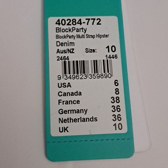 Seafolly Hipster Bikini Bottom Block Party Swimwear‎ - Picture 4 of 4